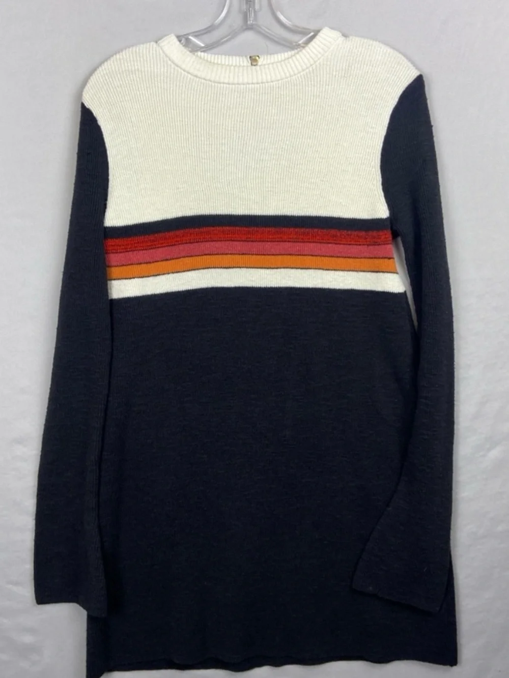 Free People colorblock sweater dress